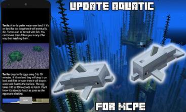 Addon Update Aquatic for MCPE截图4