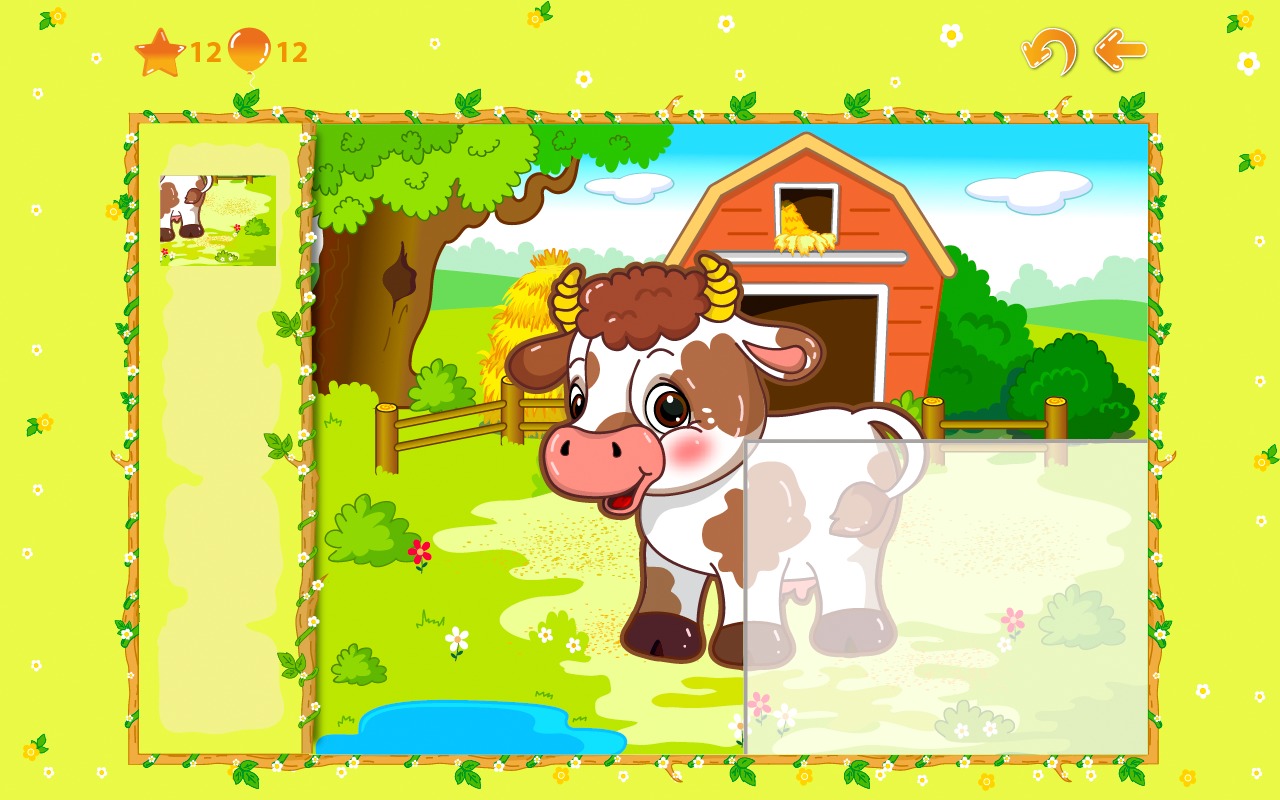 Animal puzzles Free 1+截图4