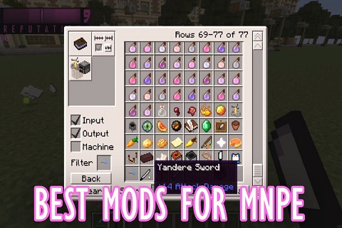 Yandere mod for Minecraft PE截图2