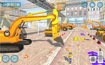 Construction Machines Parking Simulator 2018截图5