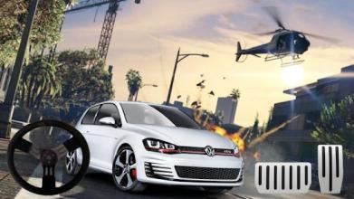 VW Golf Drive Ahead Simulator 3D截图3