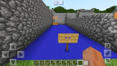 New PvP Survival Minigame Red Vs Blue for MCPE截图1