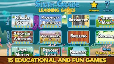 Sixth Grade Learning Games截图5