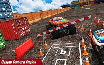 Monster Truck Parking : City Driving Simulator 3D截图1