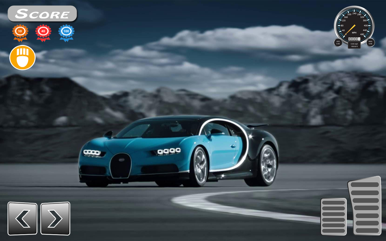 Bugatti Chiron Driving Simulator截图3