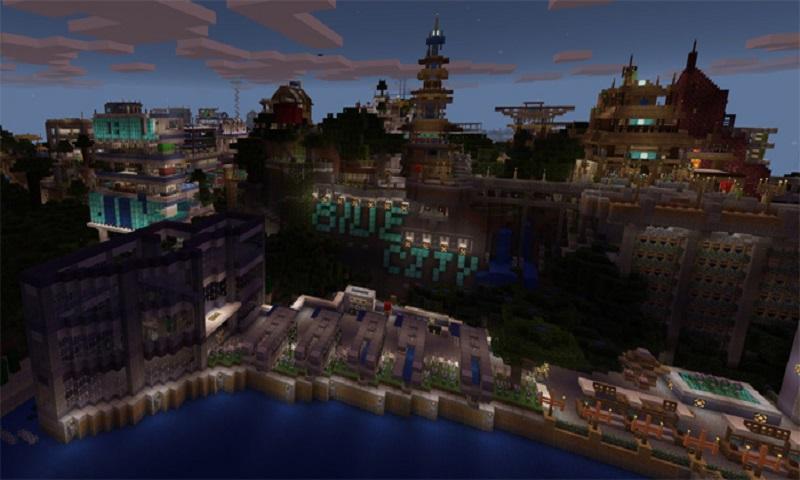 Blue City Creation for MCPE截图2