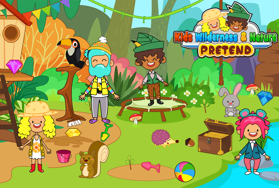 My Pretend Nature - Kids Wilderness Explorers FREE截图3