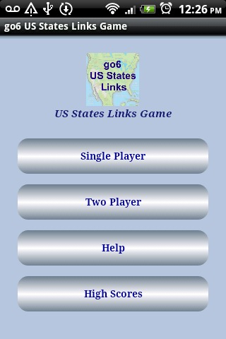 go6 US States Links game FREE截图1