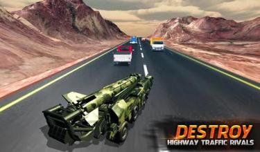 Death Racing Missile Shooter Traffic Rage截图3