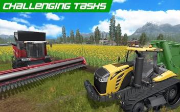 Farming Simulator : Real Cargo Tractor Driving 3D截图2