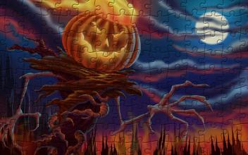 Halloween puzzle Games Jigsaw for kids New 2019截图3