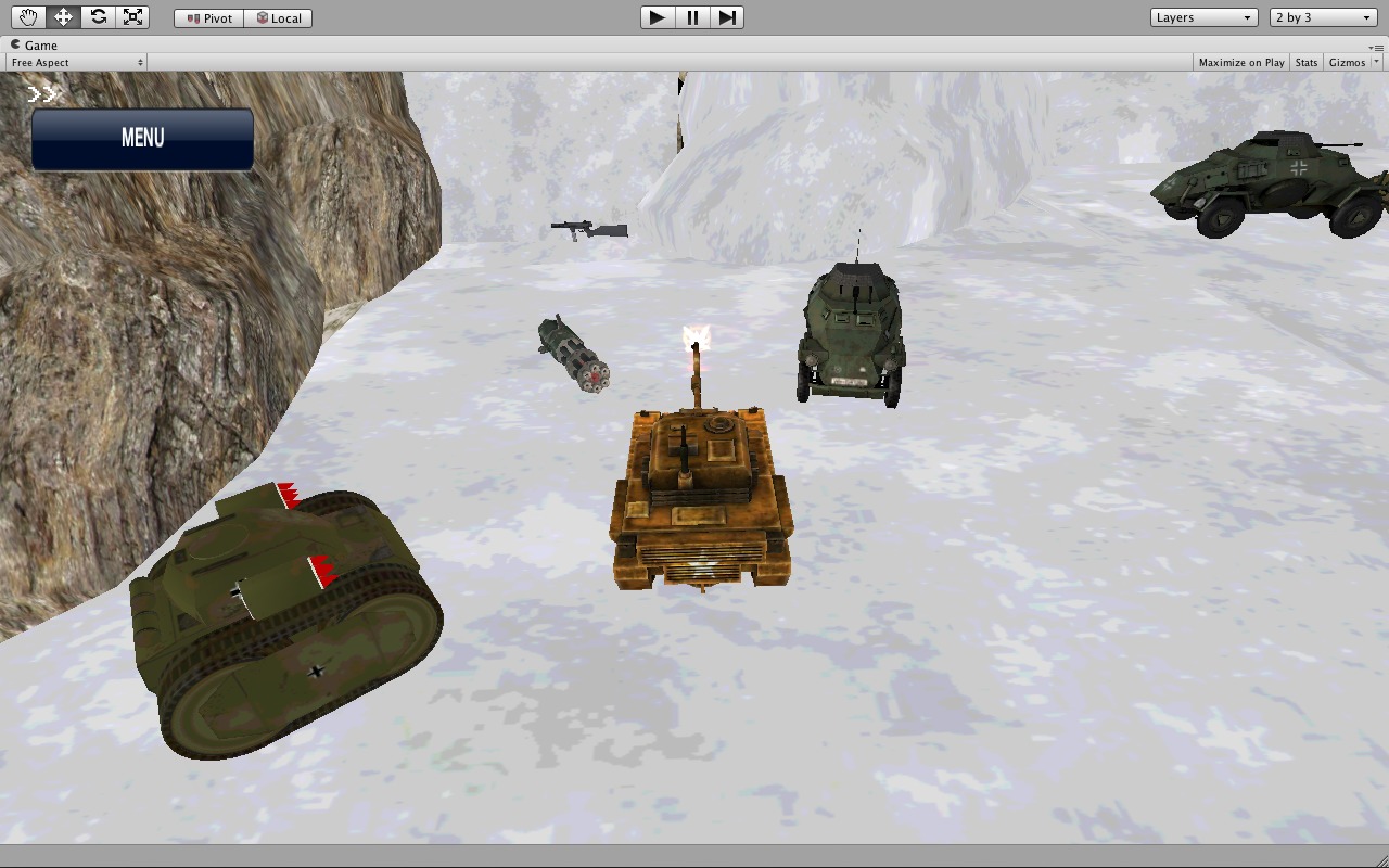 Tank Invasion: Ice Age截图1