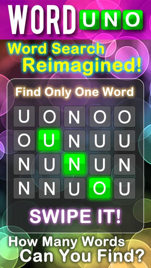 WordUno - Word Search Puzzle截图1