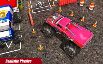 Monster Truck Parking : City Driving Simulator 3D截图3