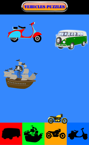 Toddler Vehicles Puzzles截图3