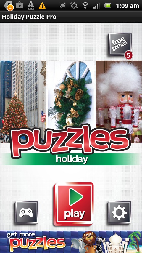 Holiday Puzzle Fun - Christmas截图2