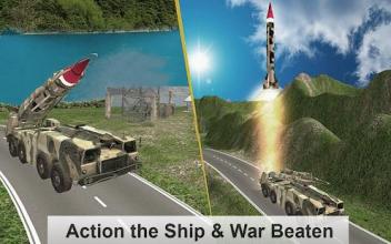 Missile on Fire - Launcher Attack Battle Ships War截图2