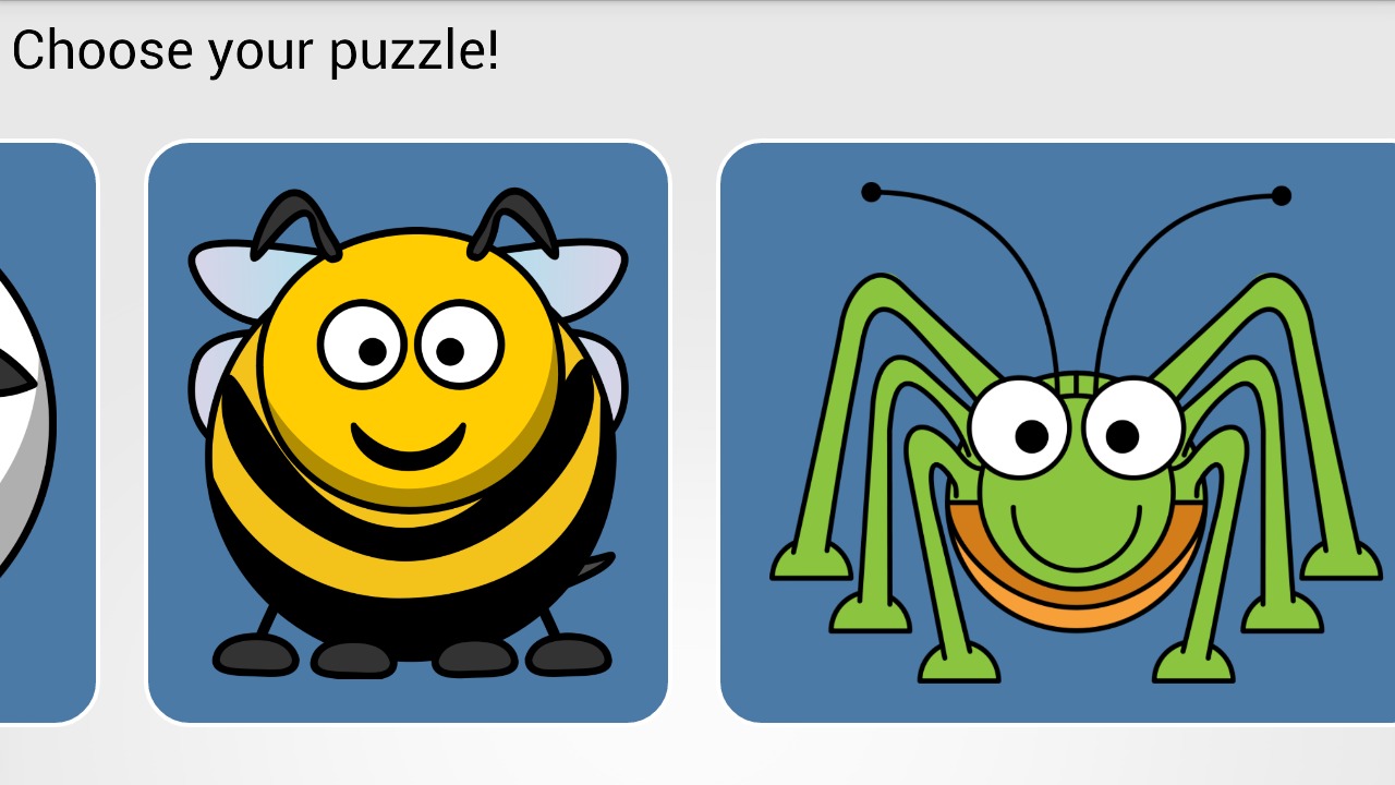 Cartoon animals baby puzzle截图1