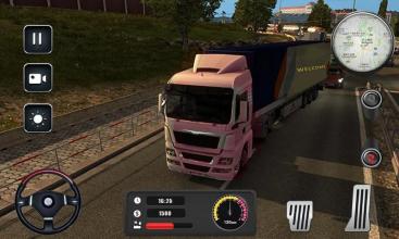 Heavy Big Truck Driving Simulator 3D截图1