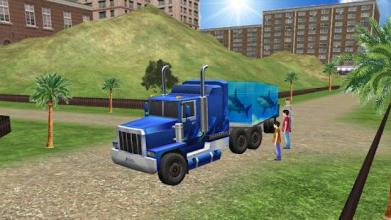 Sea Animal Cargo Truck Free截图3