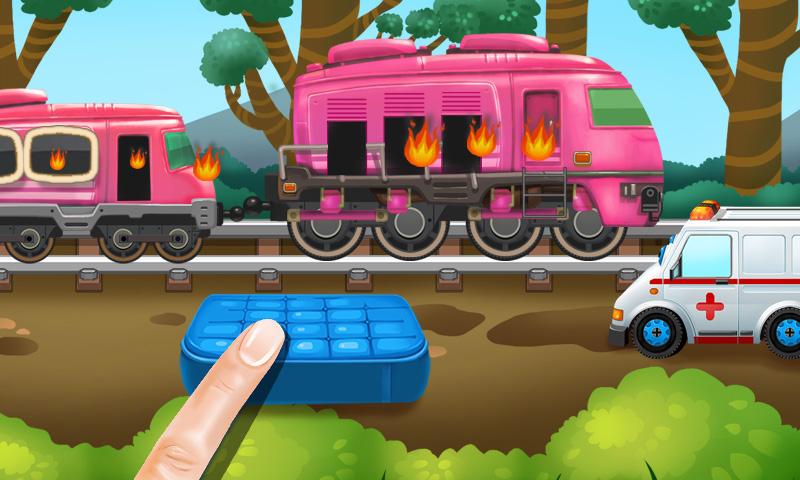 Train Fire: Super Panda Rescue截图4