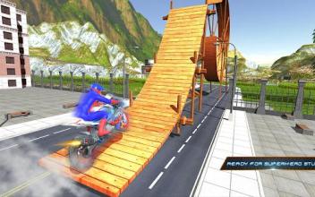 Extreme Bike Super Hero Driving Simulator 2018截图3