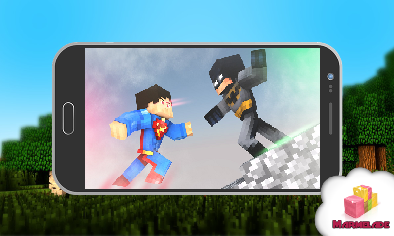 Mod Hero Super-Man MCPE截图2