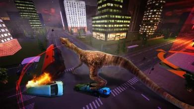 Angry Dinosaur Simulator Games: City Attack 3D截图4