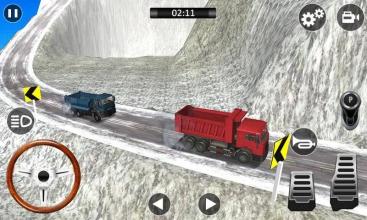 Heavy Truck Simulator : Hill Climb Driving 3D截图1