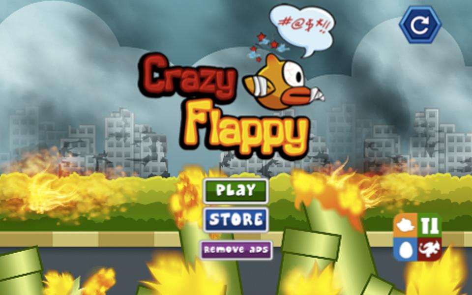 Crazy Flappy截图5