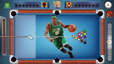 Billiards Boston Celtics Theme截图5