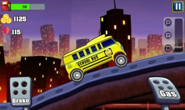 Robot Car Hill Racing - poli games free for kids截图4