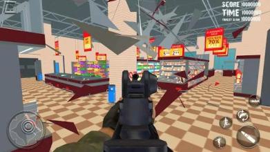 Office Smash Destruction Super Market Game Shooter截图5