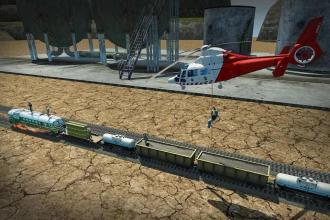 Air Train Shooter Attack 3D Critical FPS Shooting截图3