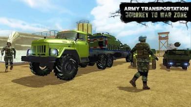 Army Vehicle Transporter: Super Truck Trailer截图3