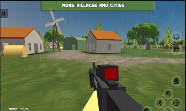 Pixel Strike : Survival Island Simulation截图4