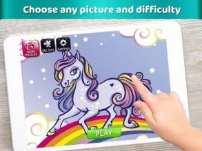 * Unicorn Jigsaw Puzzles - Free puzzle games截图2