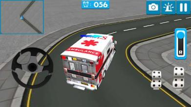 Ambulance Parking Mania截图2