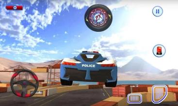 Police Car Drift Simulator Car Stunt Drive截图1