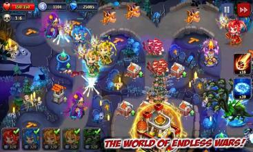 Kingdom Defense: Heroes War TD截图1