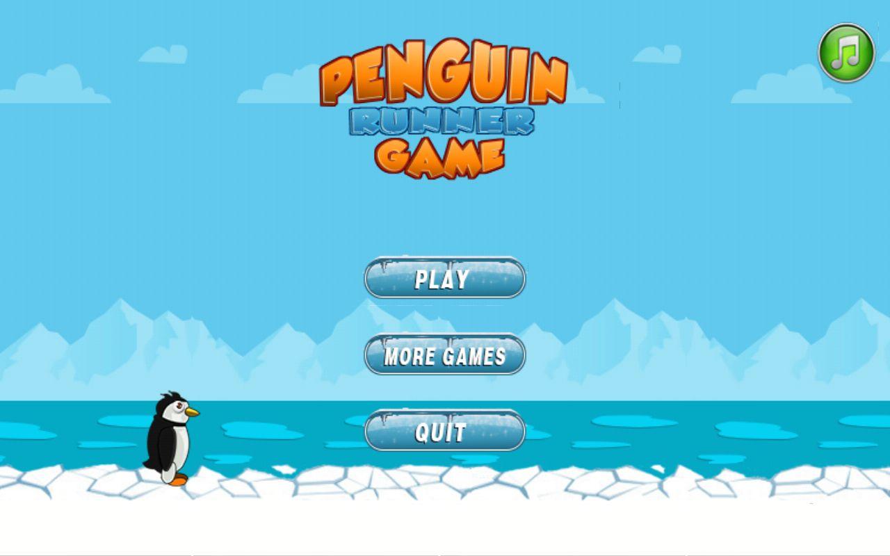 Penguin Runner Game截图5