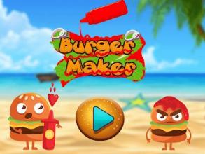 Burger Shop Restaurant : Burger Maker Cooking Game截图3