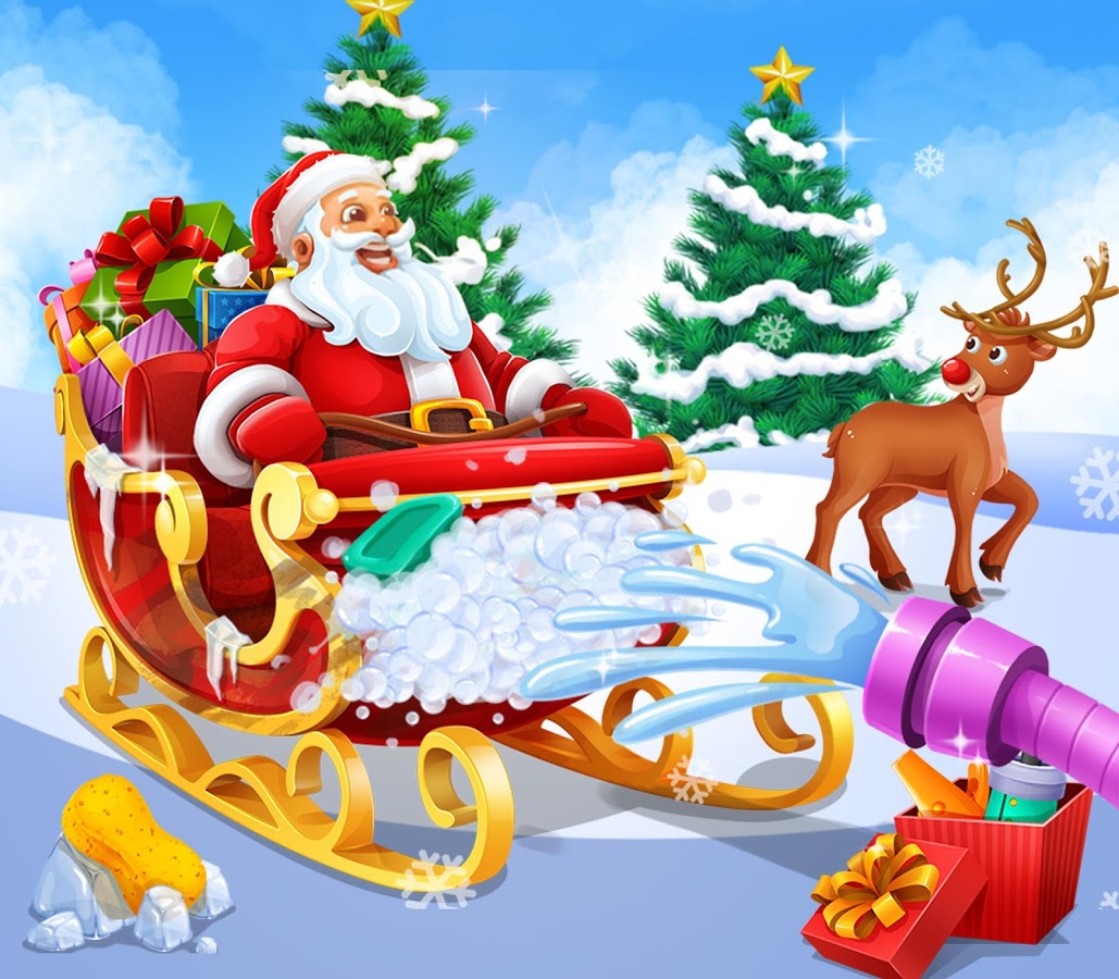 Christmas Santa's Sleigh Salon截图5