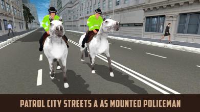 Police Horse Simulator 3D截图1