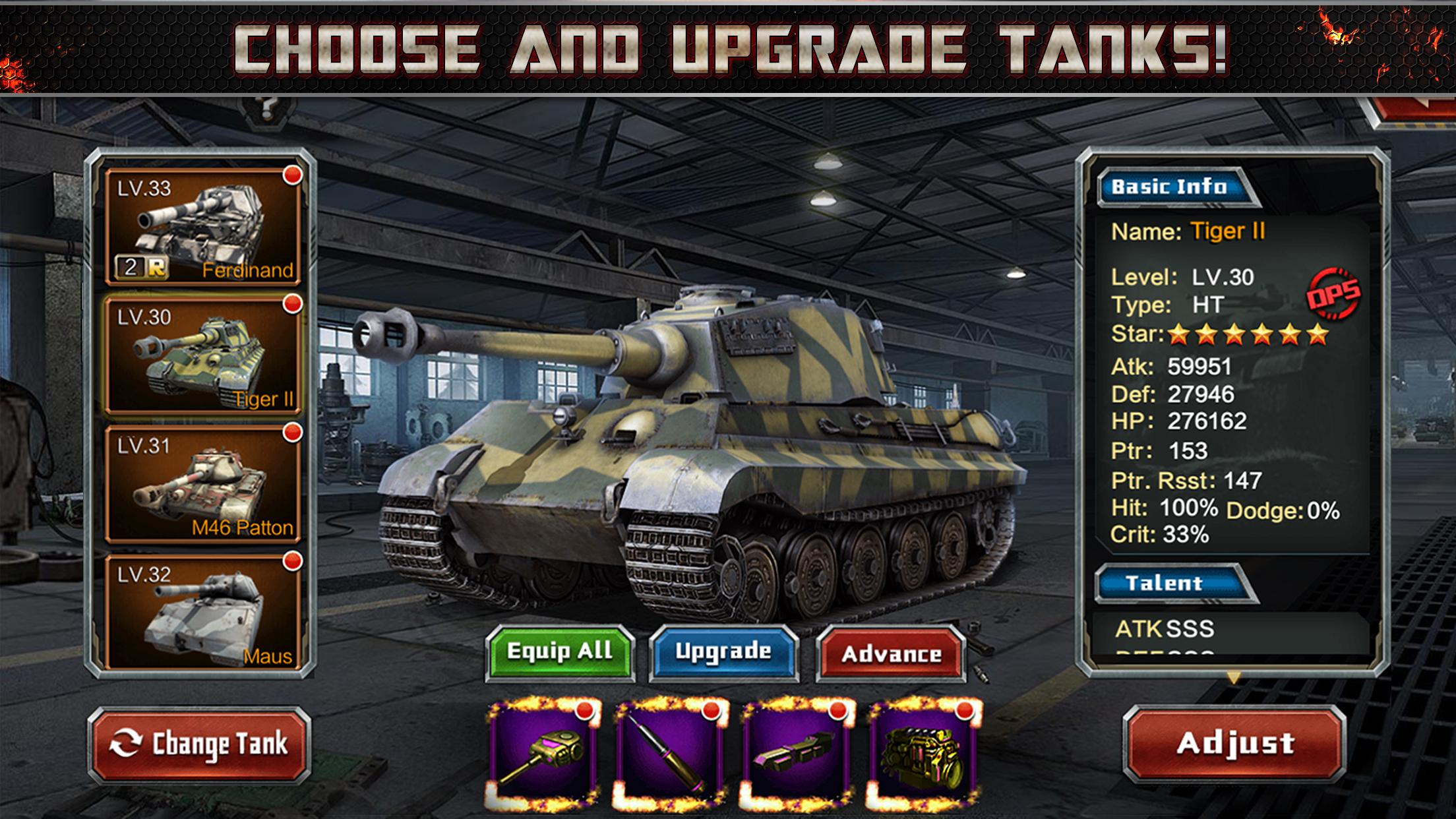 Tanks Mobile: Battle of Kursk截图2