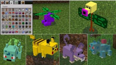 Pixelmon MOD MCPE 0.14.0截图1