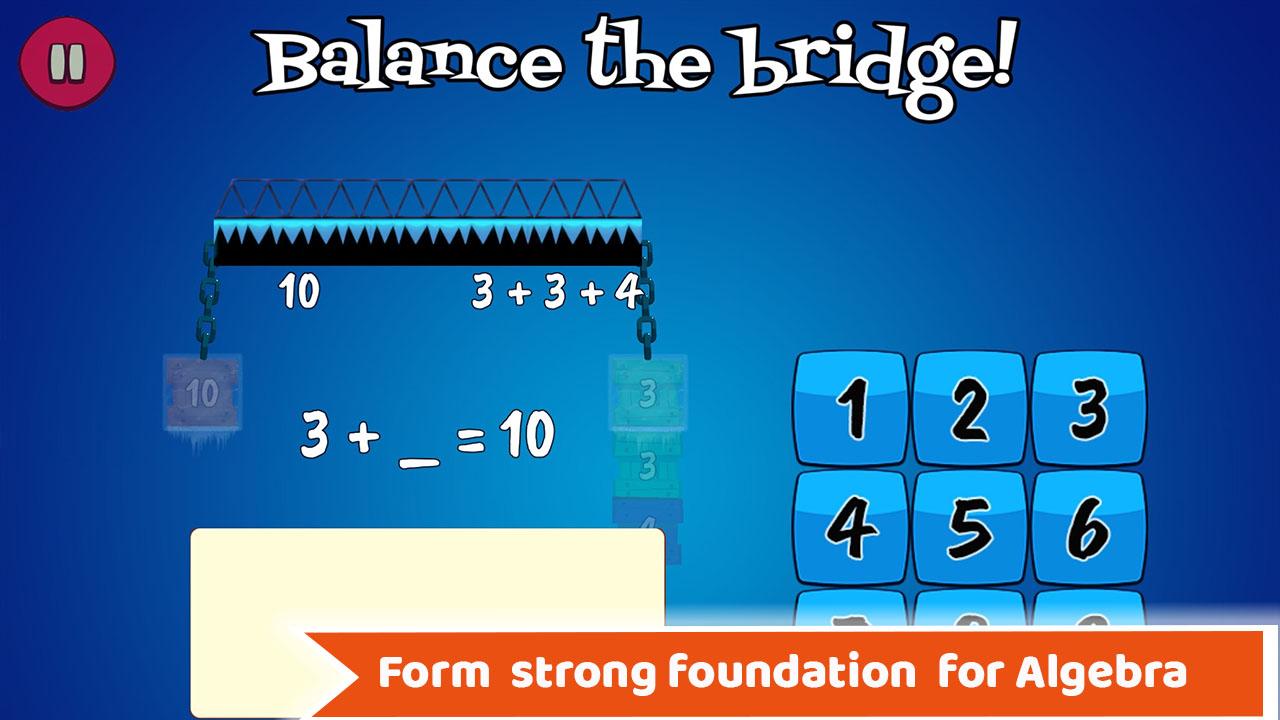 Math Balance : Grade 1 - 5 Learning Games For Kids截图3