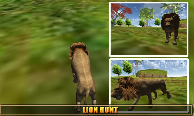 Lion Sniper Hunting 3D截图5