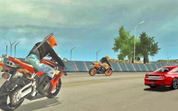 Bike Attacker - Attack Highway Moto Stunt Racer截图3