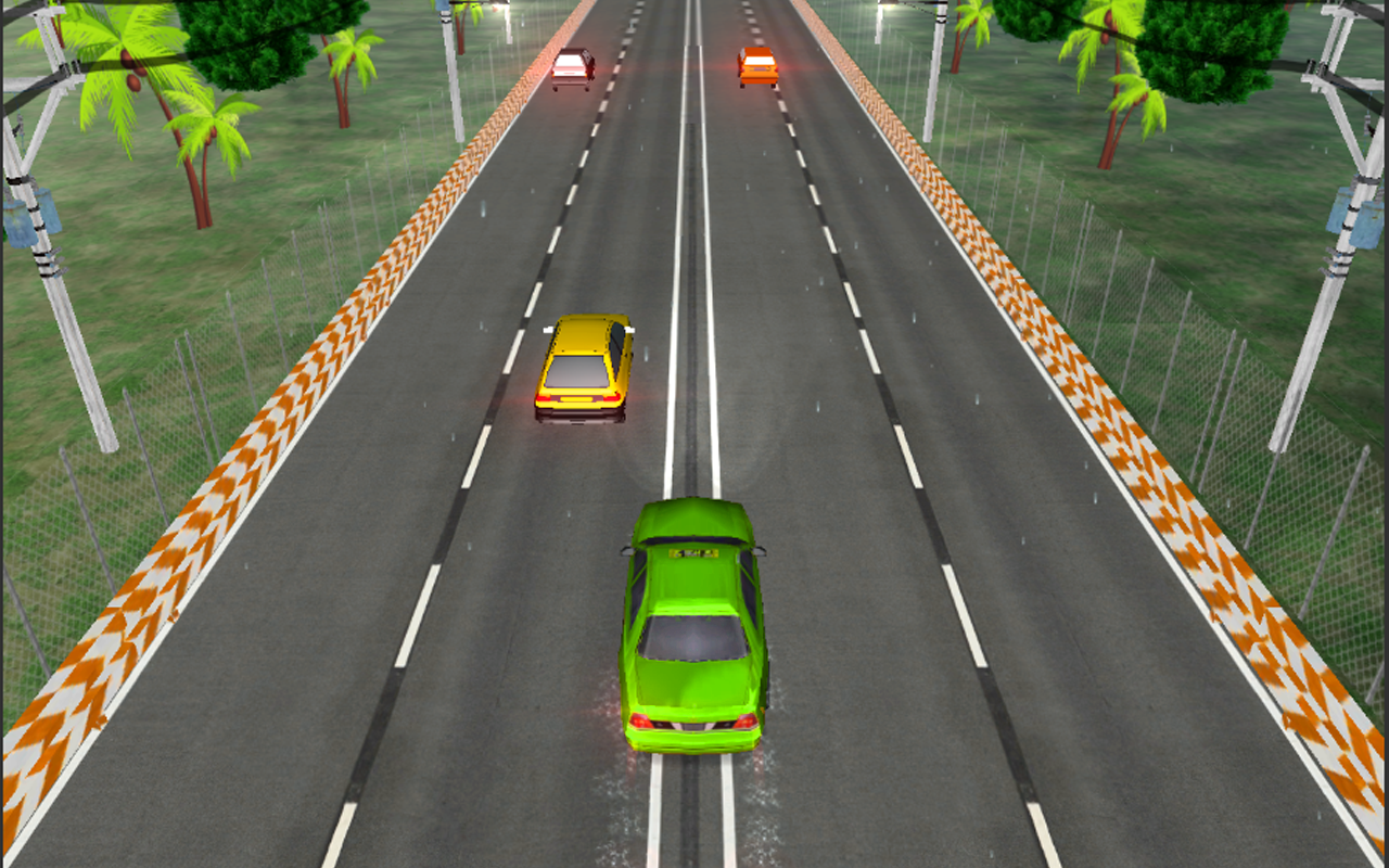 real traffic speed racer drag highway - 3d racing截图2